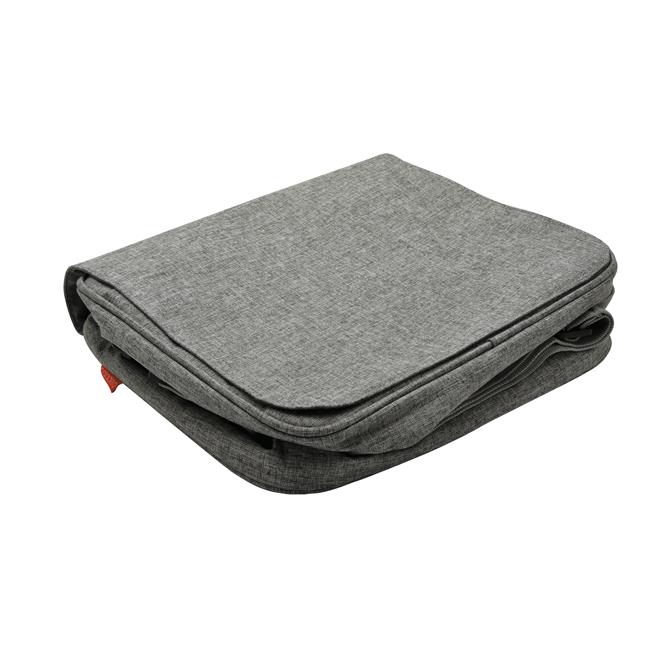 Isotherme Bento-Lunchbag  Hakone , aus RPET, grau meliert