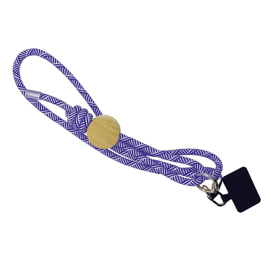 Smartphone-Lanyard  Madrid , blau RPET