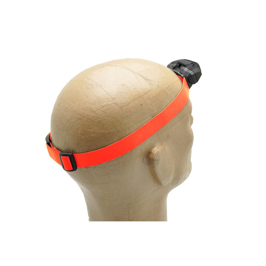 Elastisches Band 2,5cm für Stirnlampe 3W  Sirius , orange
