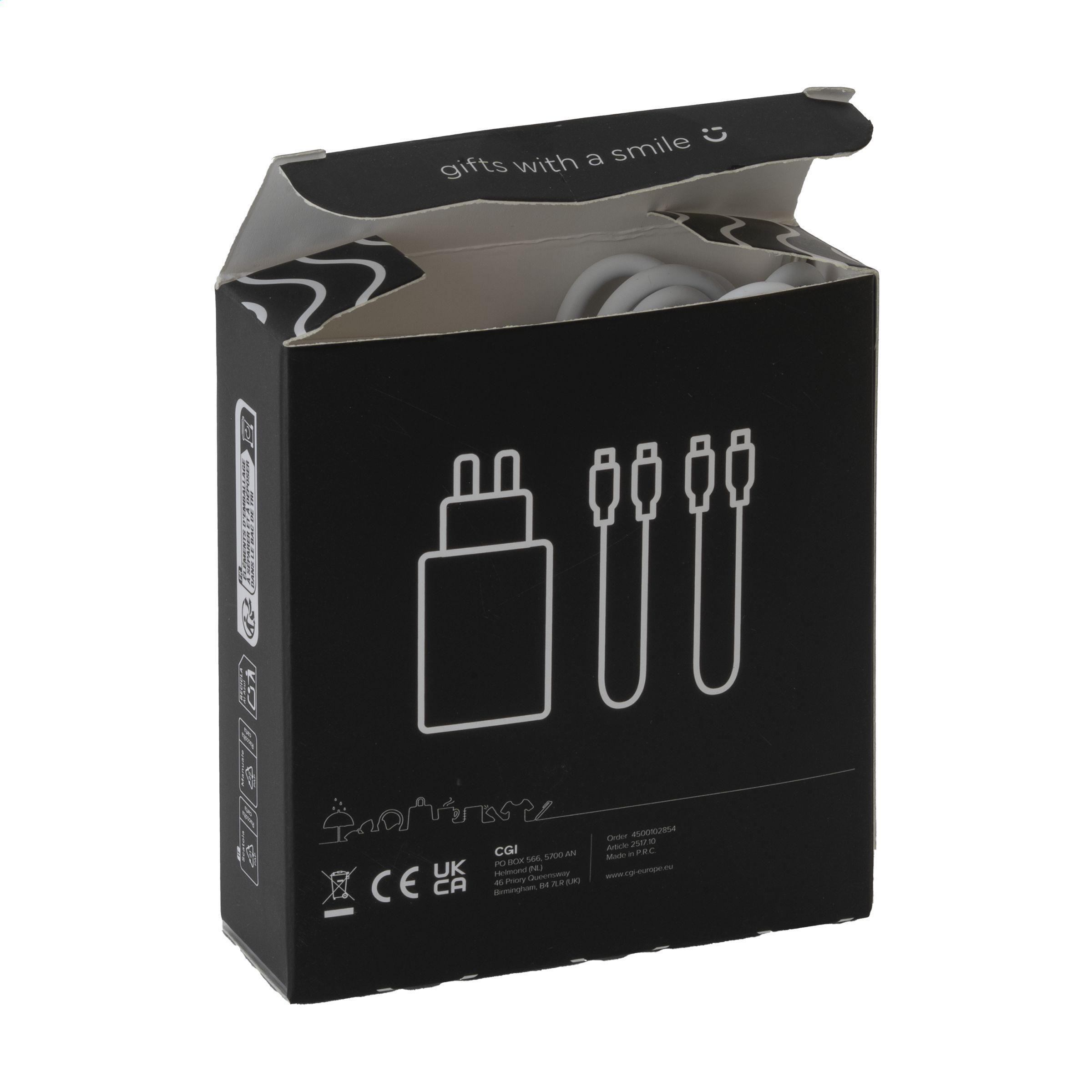 2-in-1 RCS Cable Charging Set Ladegerät-Set