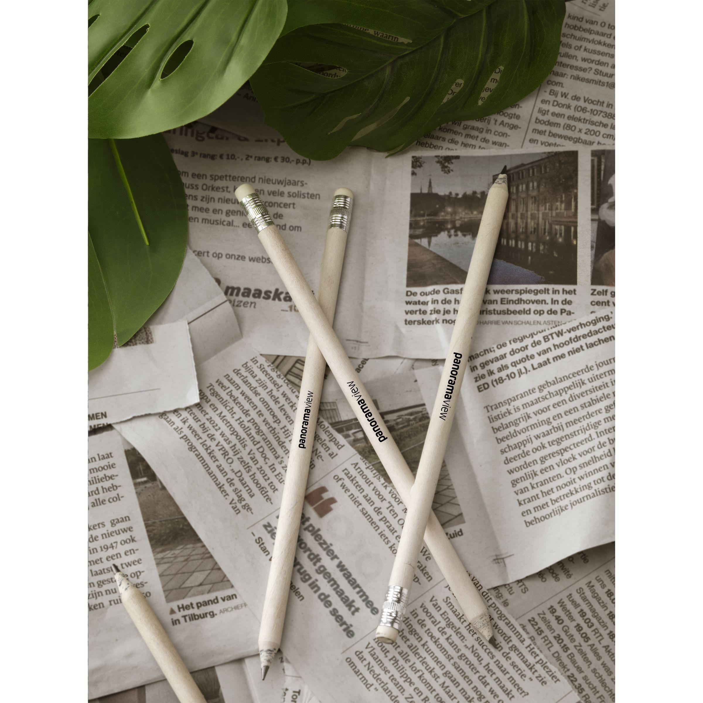 Recycled Newspaper Pencil Bleistifyt