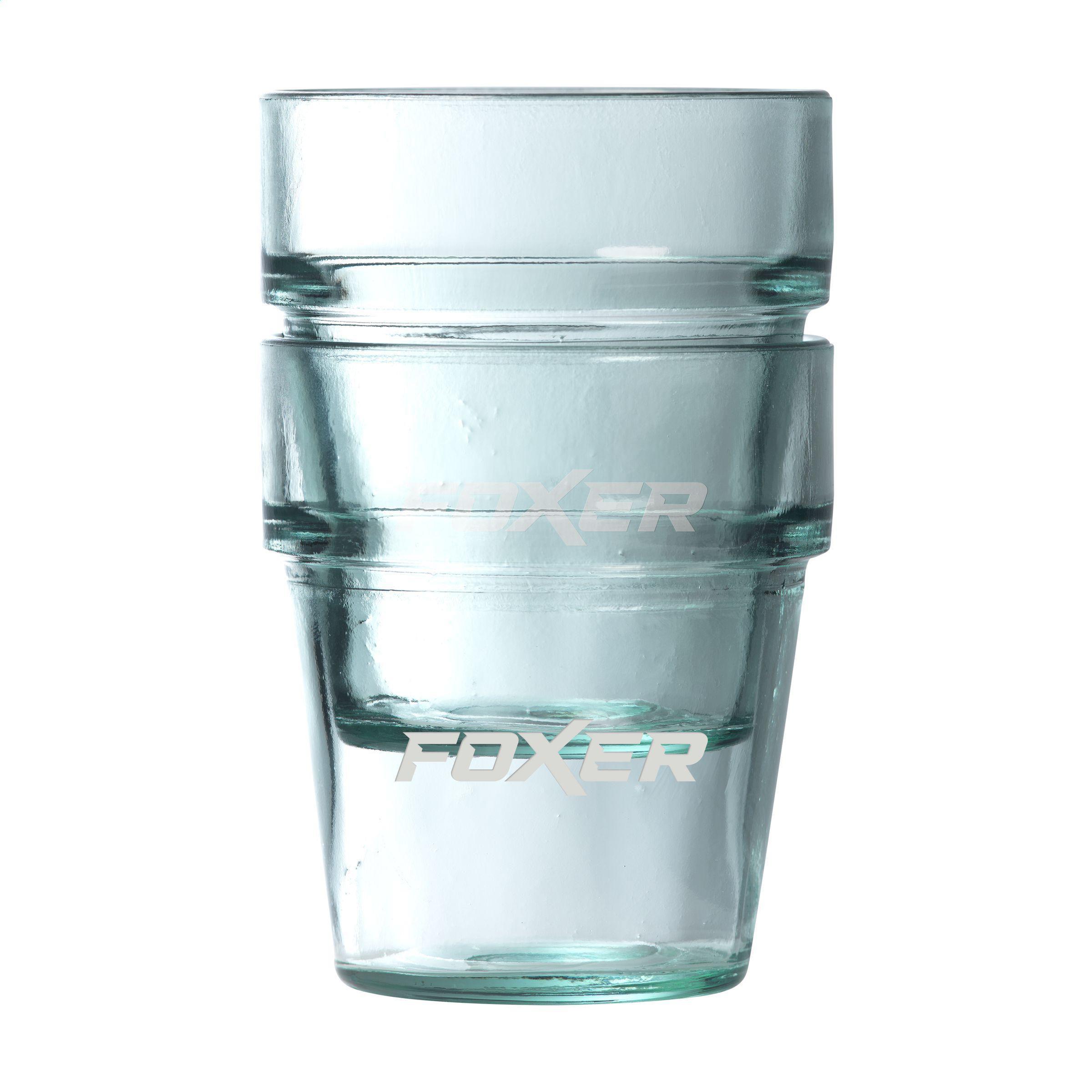 Sevilla Stapelbares Recyceltes Wasserglas 270 ml
