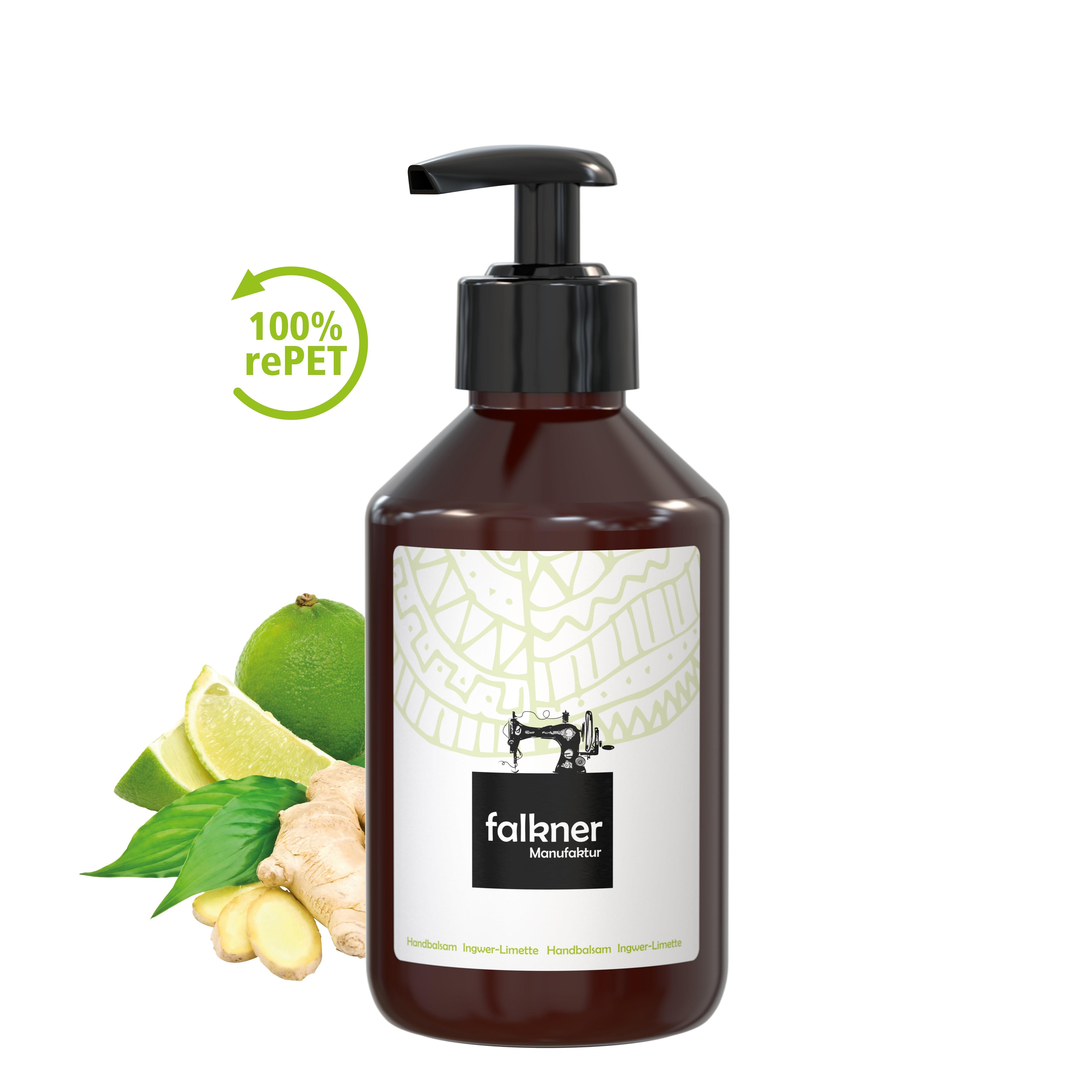 250 ml Spender - Handbalsam ´Ingwer-Limette´ - Body Label