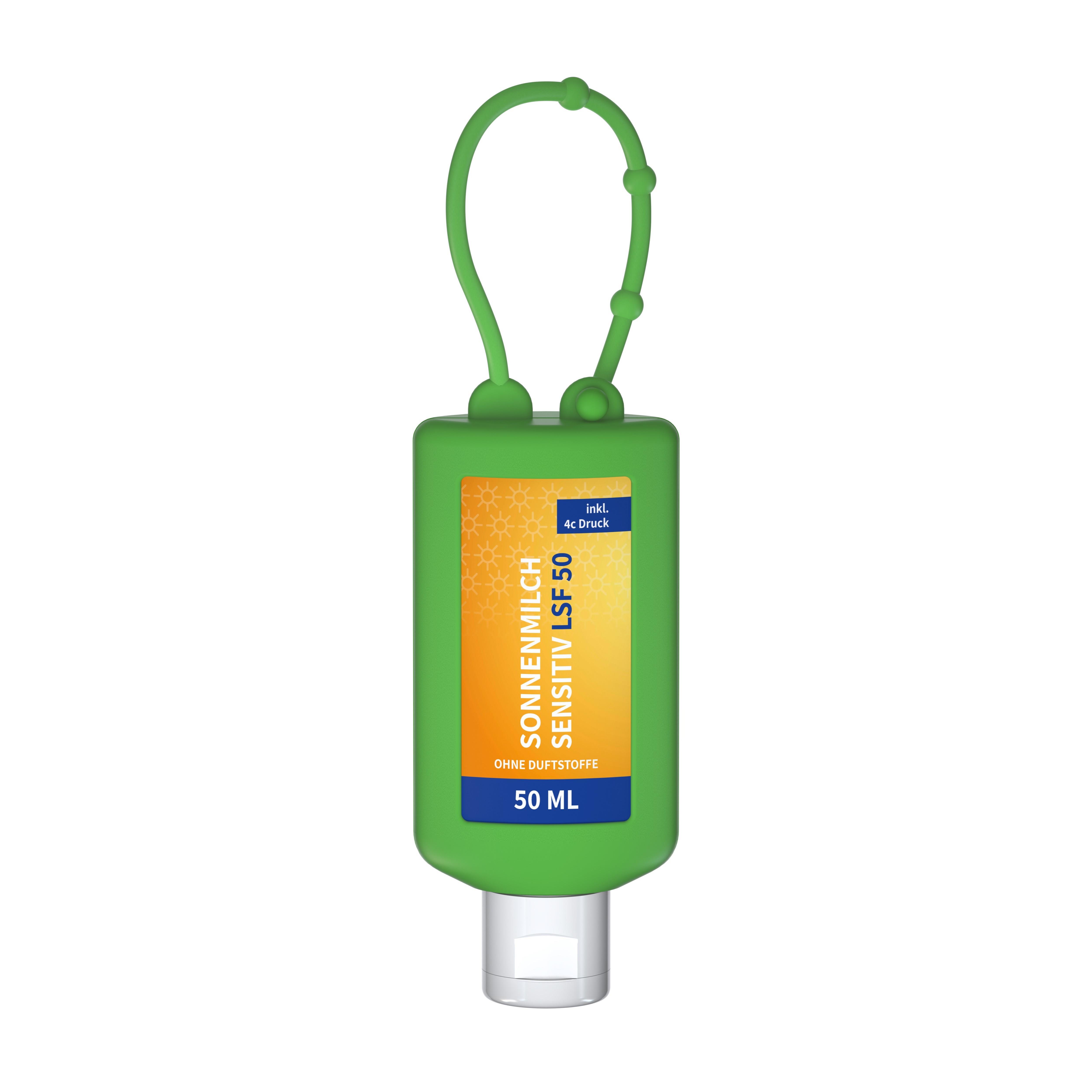 50 ml Bumper grün - Sonnenmilch LSF 50 (sensitiv) - Body Label