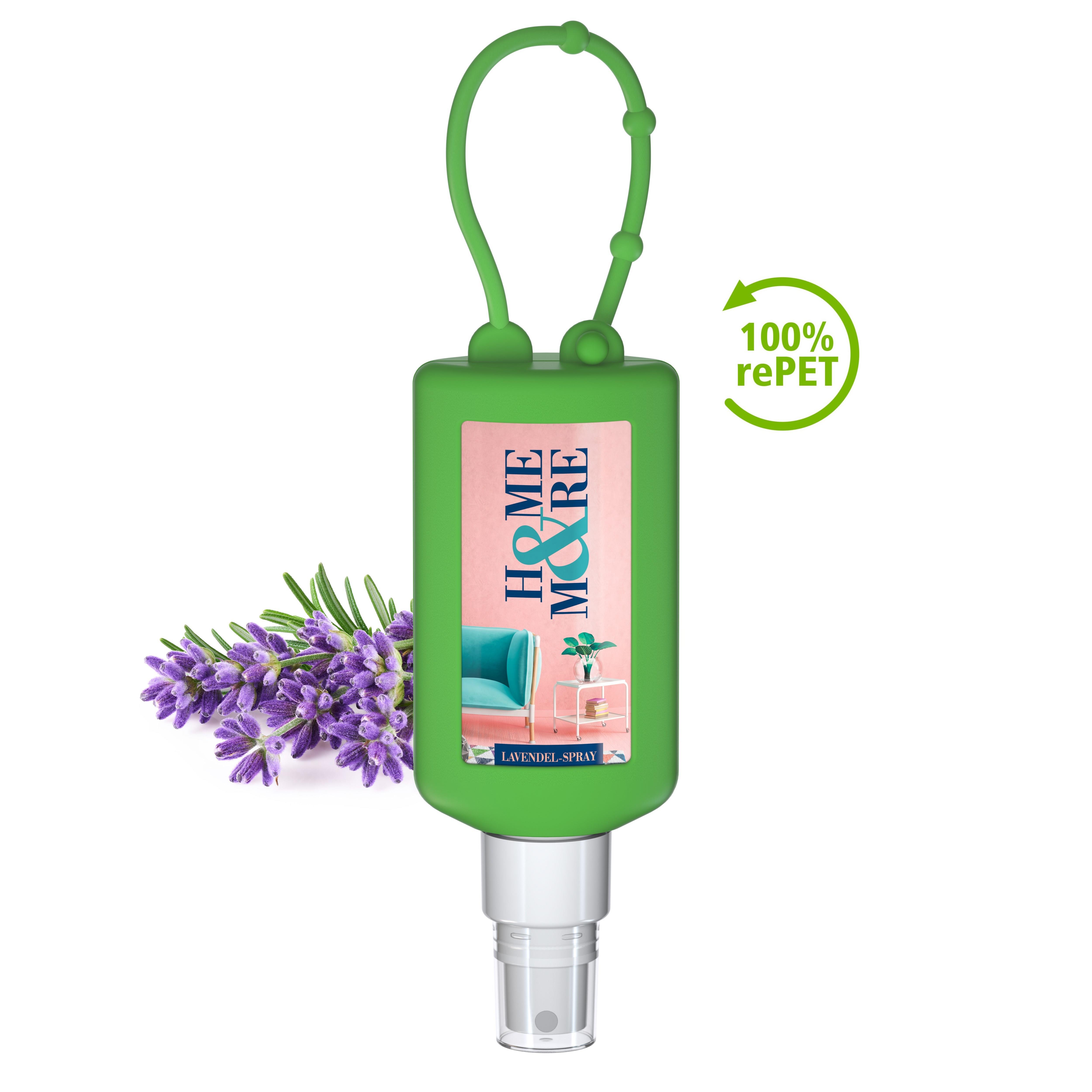 50 ml Bumper grün  - Lavendel-Spray - Body Label
