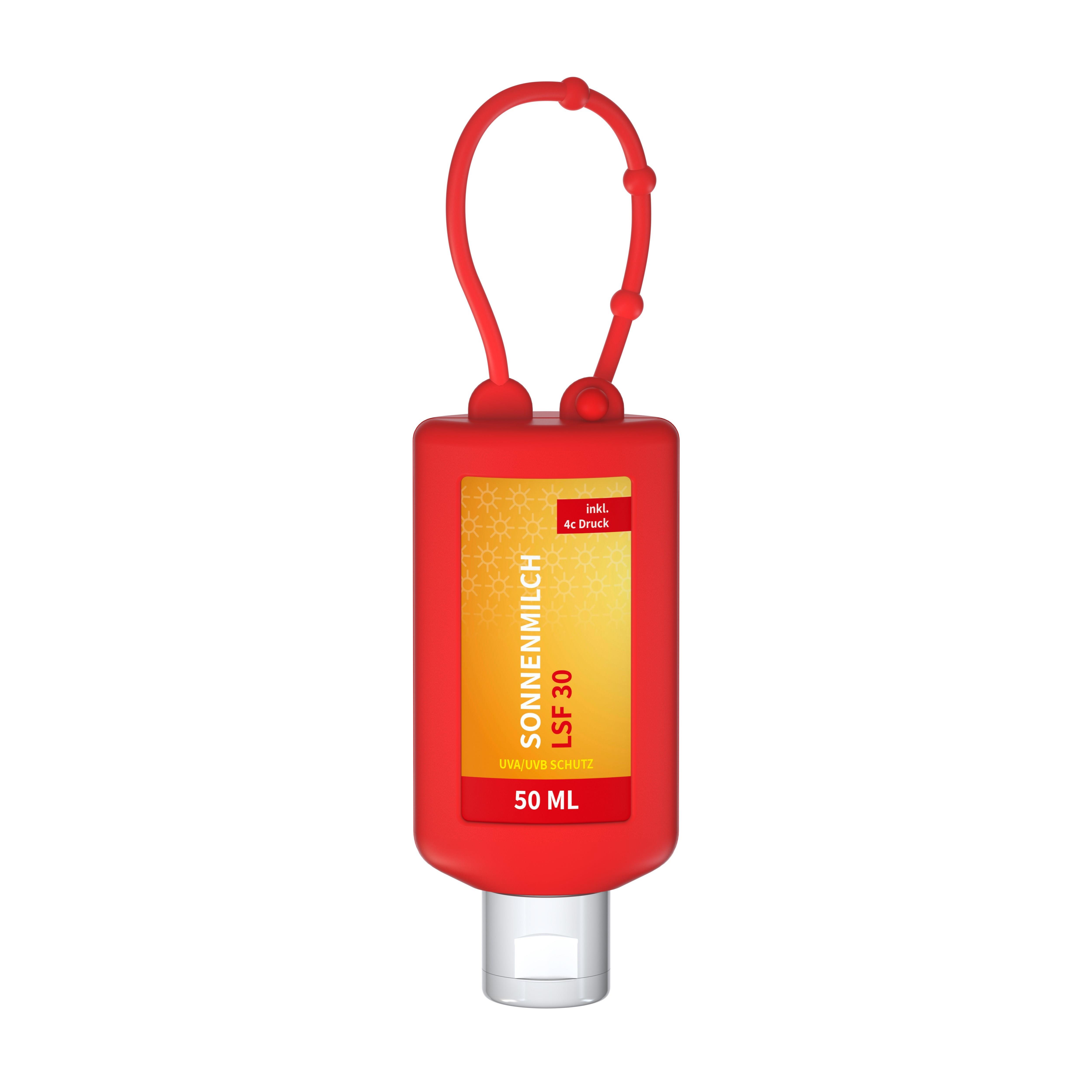 50 ml Bumper rot - Sonnenmilch LSF 30 - Body Label