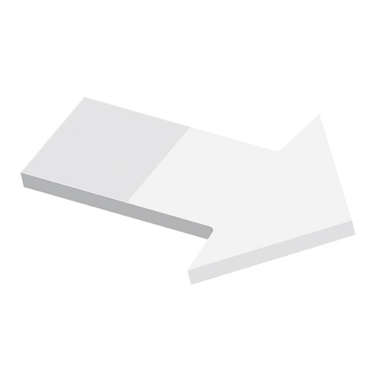 Recycling Haftnotizen powerstikkies eco formgestanzt ´Pfeil´