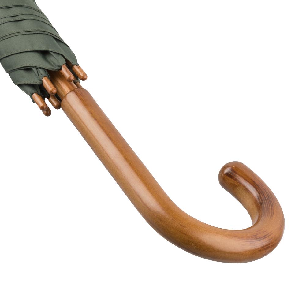 Golfschirm HUNTER - Regenschirm Gästeschirm Stockschirm Schirm Holz - OKTAGON®