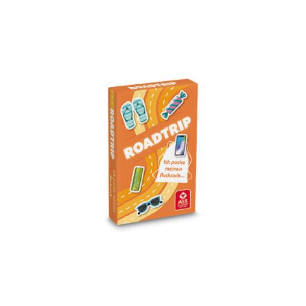 Reisespiel ´Road Trip´ - Ich packe meinen Rucksack, 33 Blatt, in Faltschachtel