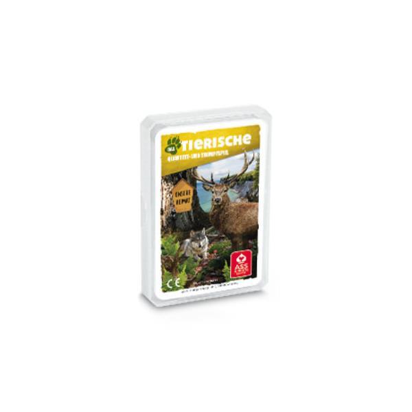 Quartett ´Tierspiele´ - Unsere Heimat, im Kunststoffetui