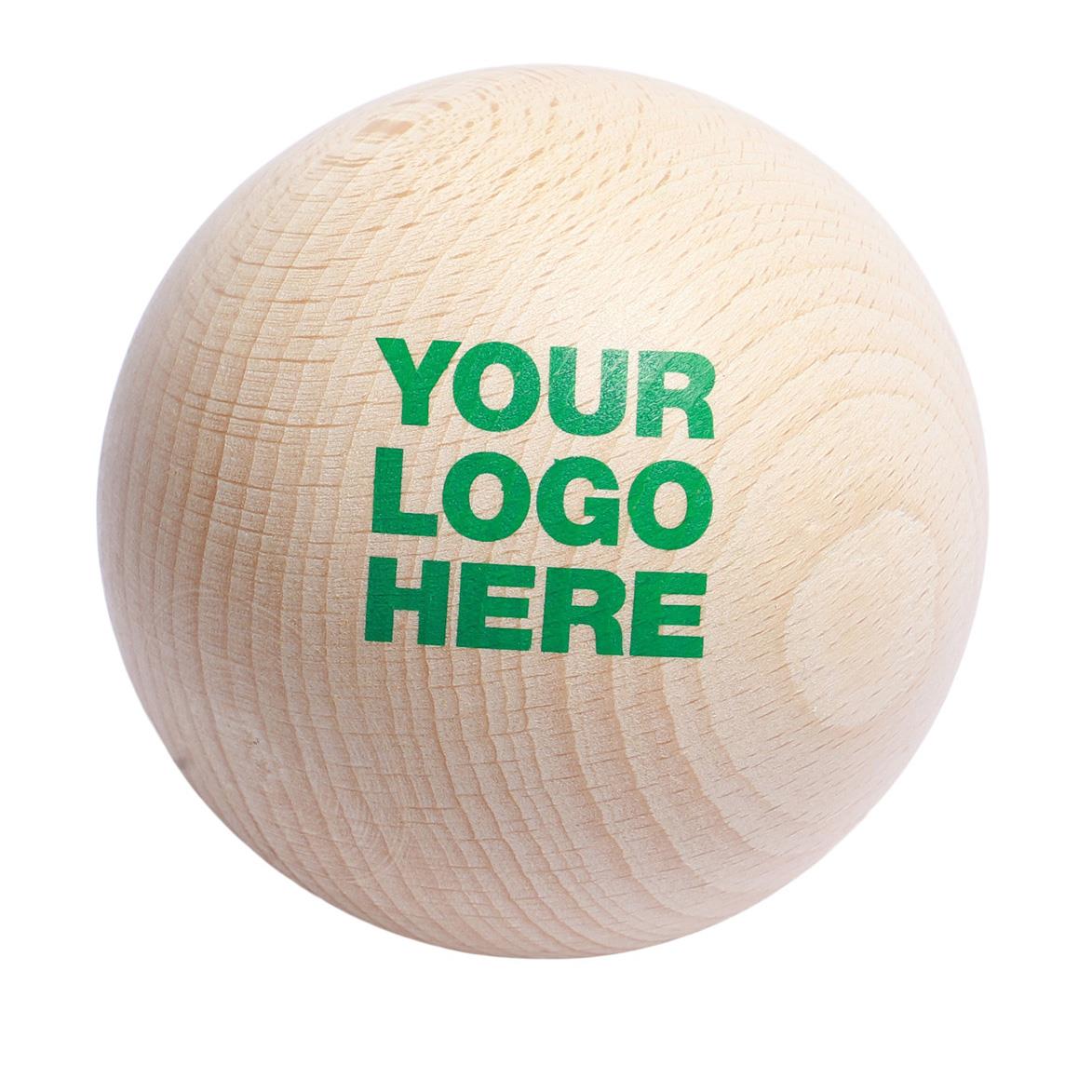 Massageball aus Holz, 7cm, ´Made in Europe´