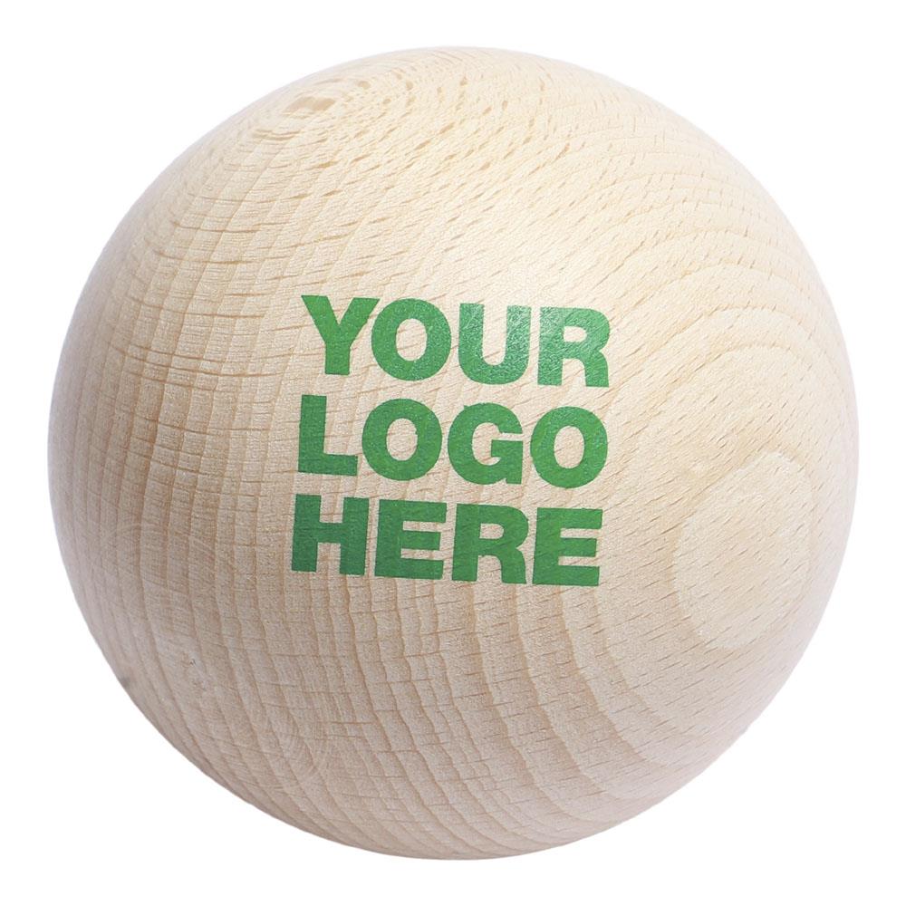 Massageball aus Holz, 8cm, ´Made in Europe´