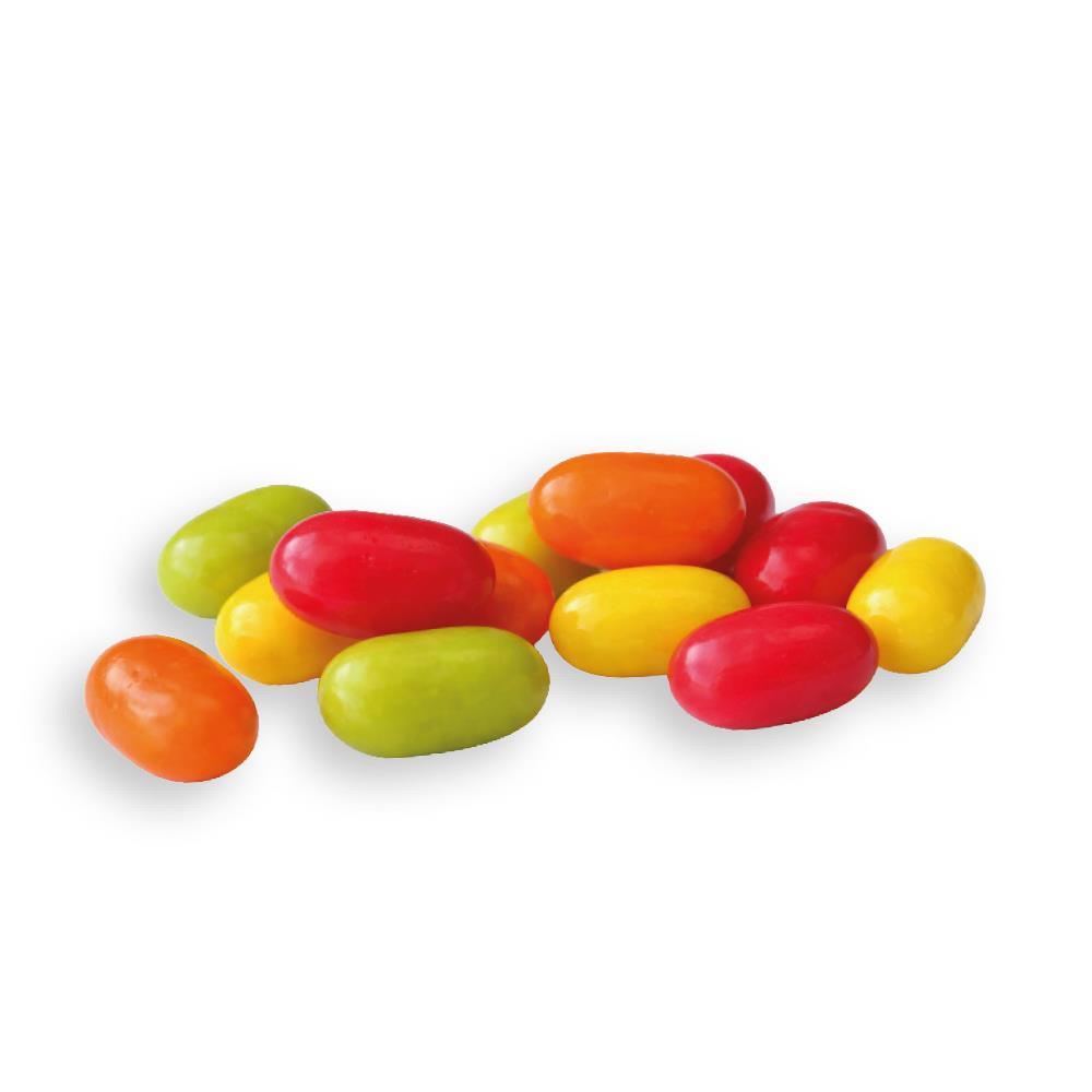 Klapp-Dose-59 geprägt, schwarz-matt 20 g, Inhalt: Pfefferminzdragees (Dose)