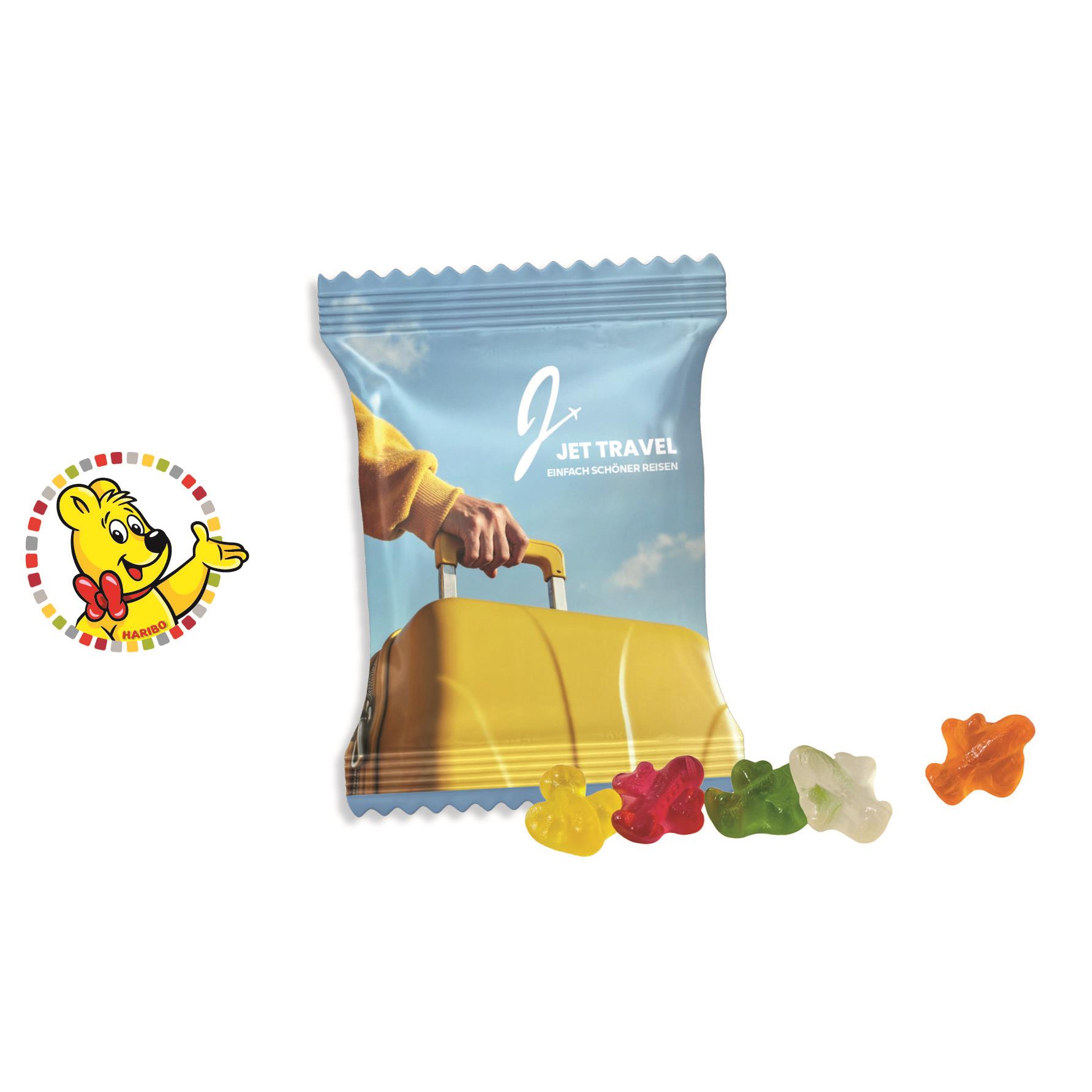 HARIBO Standardformen Werbetüte,   10 g, Inhalt: HARIBO Flugzeuge