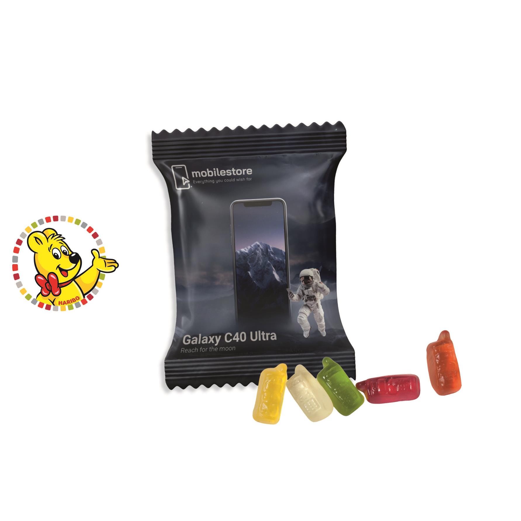 HARIBO Standardformen Werbetüte,   15 g, Inhalt: HARIBO Handys