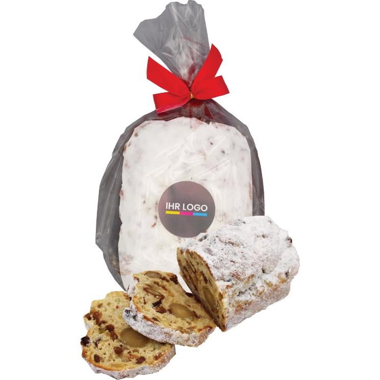 Christstollen 500gr. mit bedruckten Aufkleber