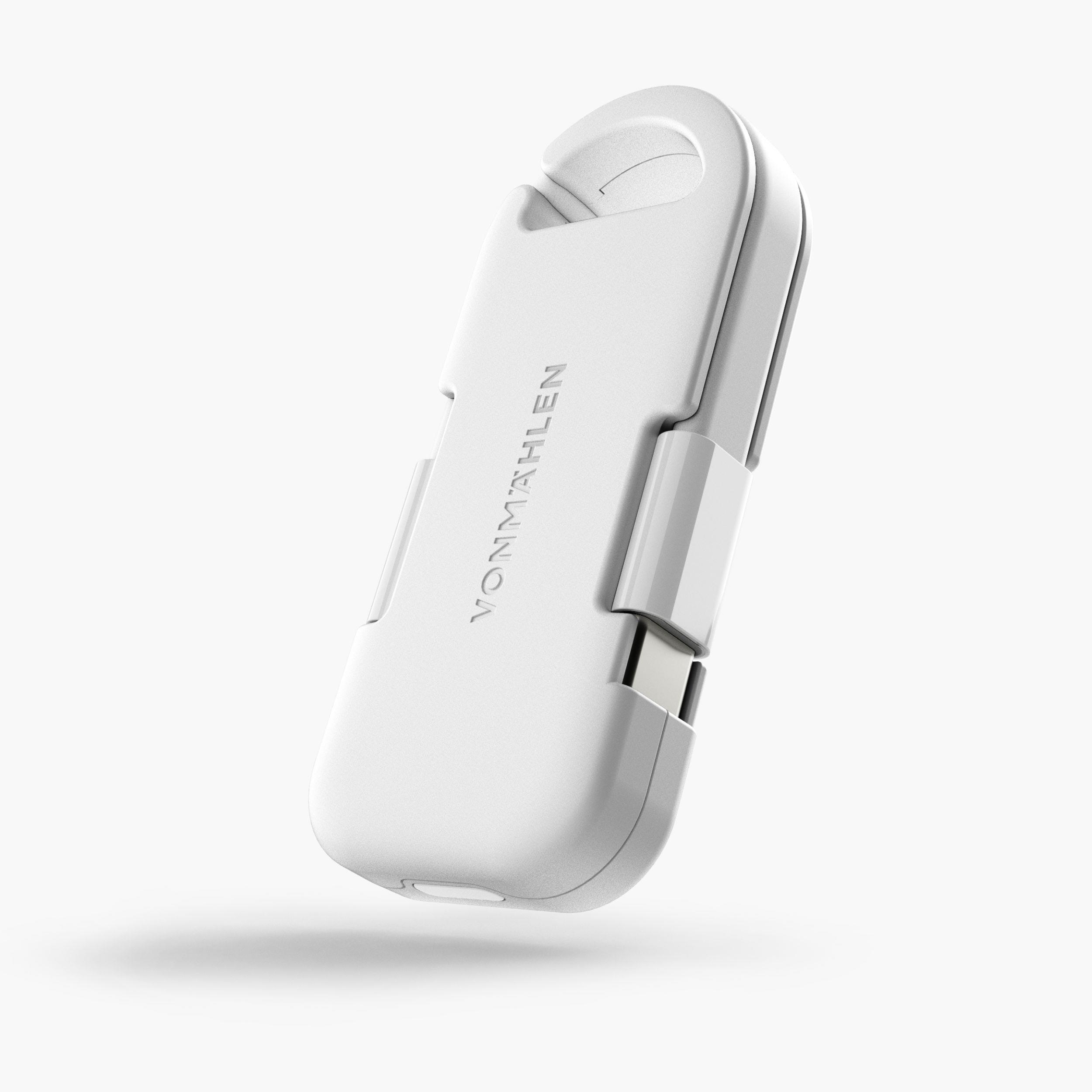 Evergreen Go - Die Notfall-Powerbank für den Schlüsselbund - Weiß