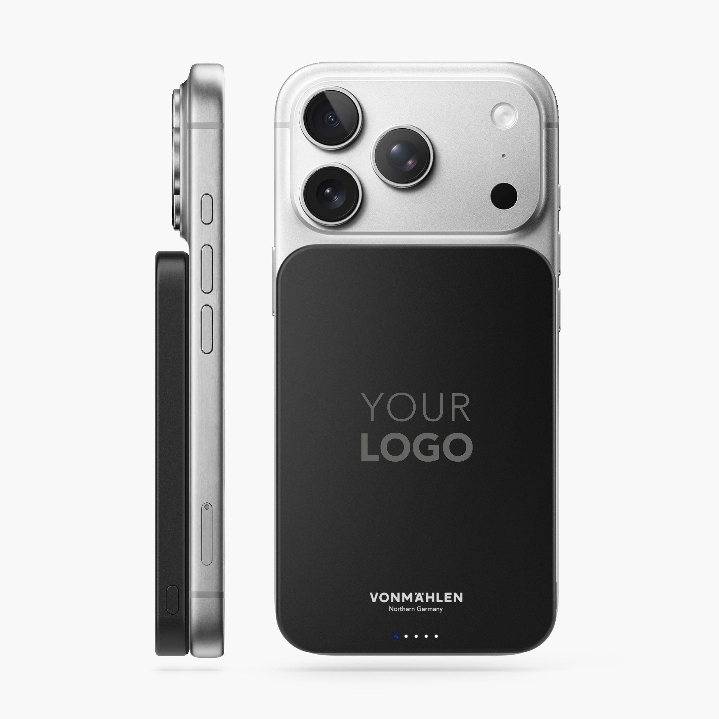 Evergreen Mag 5000 - Die magnetische Powerbank - Schwarz