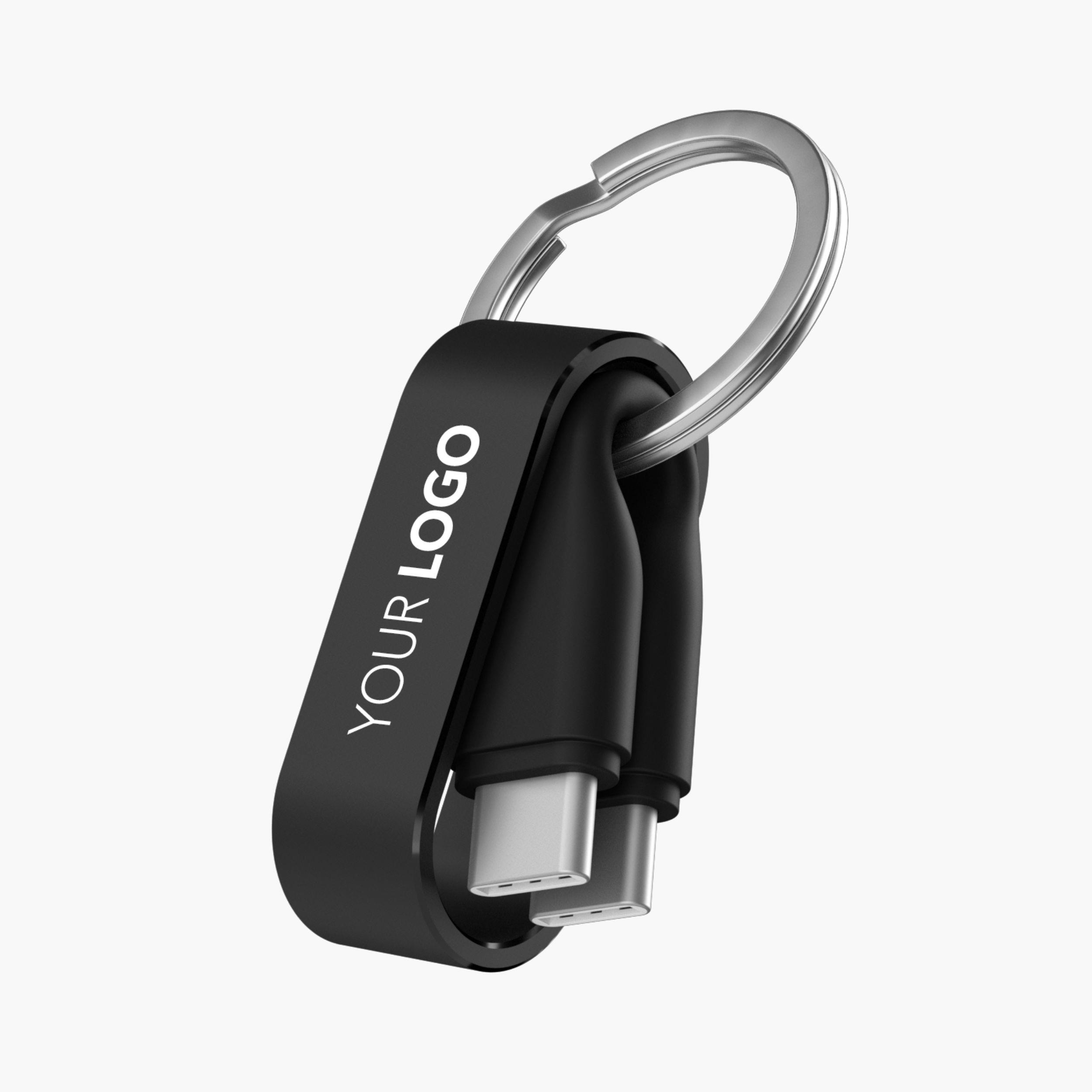 Zweins® C - Das USB-C Notfall-Ladekabel - Schwarz