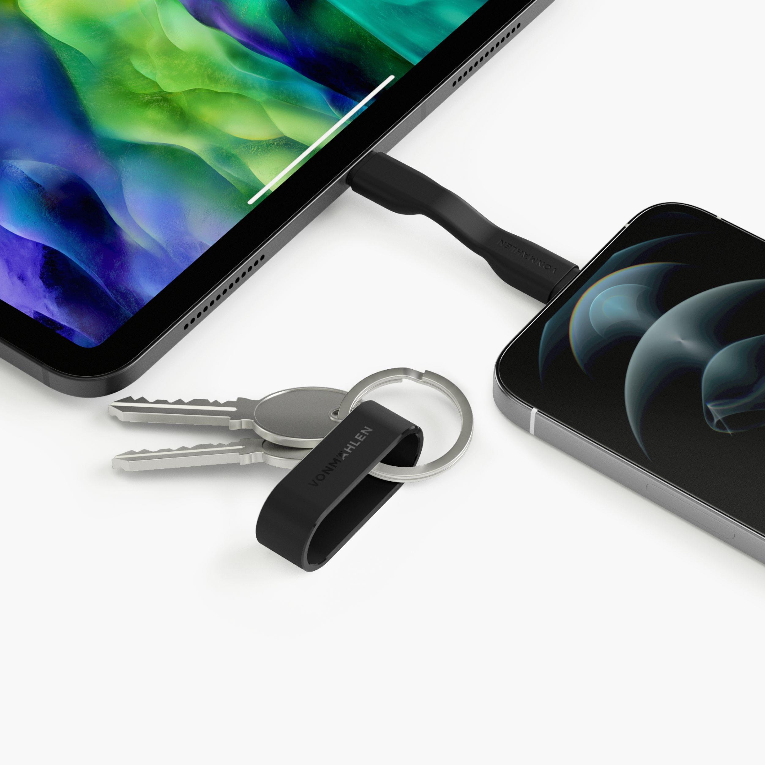 Zweins® C - Das USB-C Notfall-Ladekabel - Schwarz