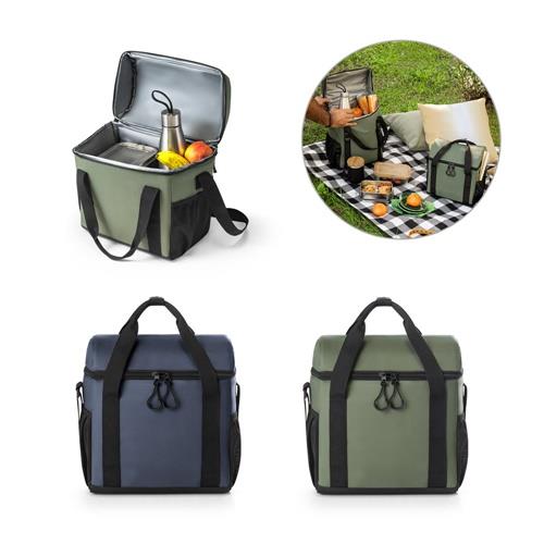 ROMA M. Gepolsterte Kühltasche aus recyceltem Polyester 600D Ripstop 11 L