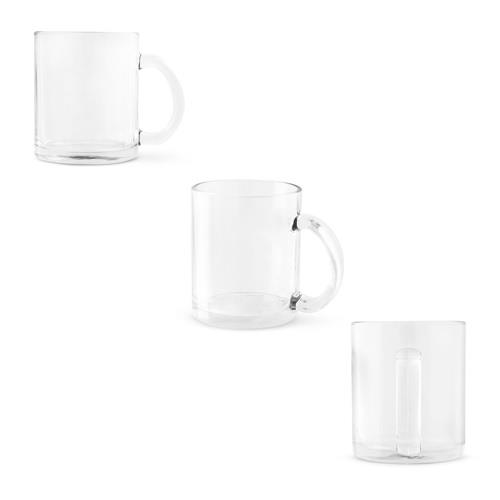 CARMO. Glastasse (350ml) geeignet für Sublimation