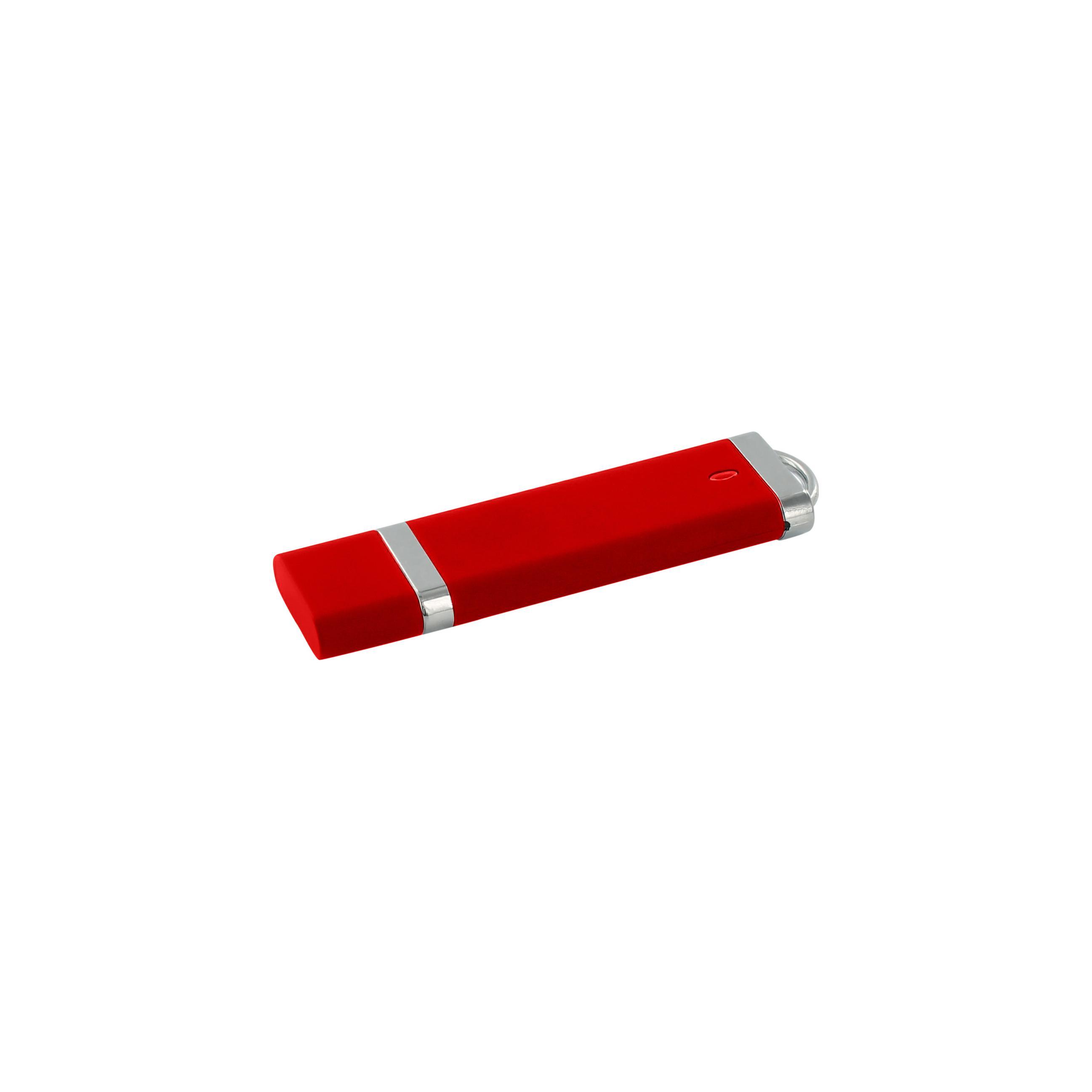 USB-Stick C10 USB 3.0 Flash Disk 128 GB Rot matt (gummiert)