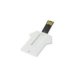 USB-Stick Credit Card Trikot USB 2.0 COB  32 GB Weiß