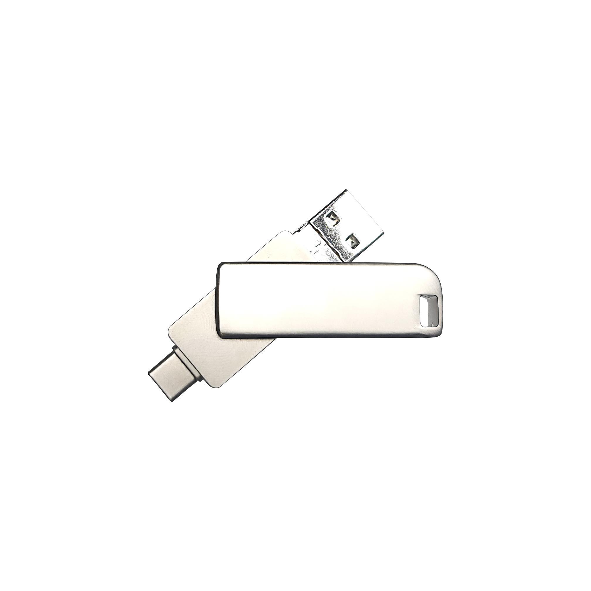 USB-Stick 4in1 OTG 08 USB 2.0 Flash Disk   8 GB Sonderfarbe