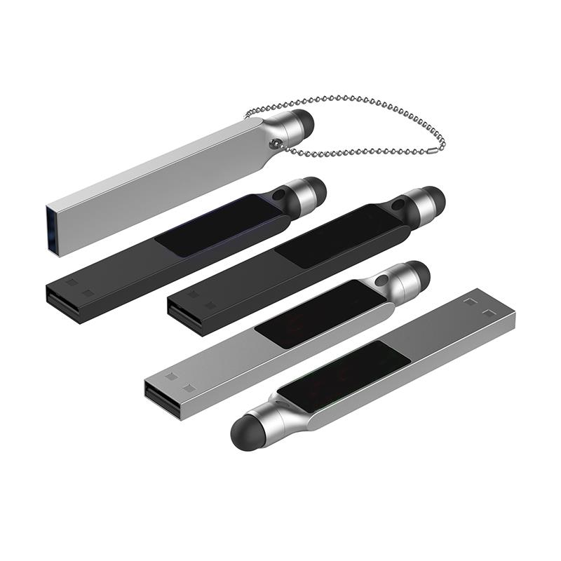 USB-Stick LED 06 USB 2.0 COB  16 GB Schwarz