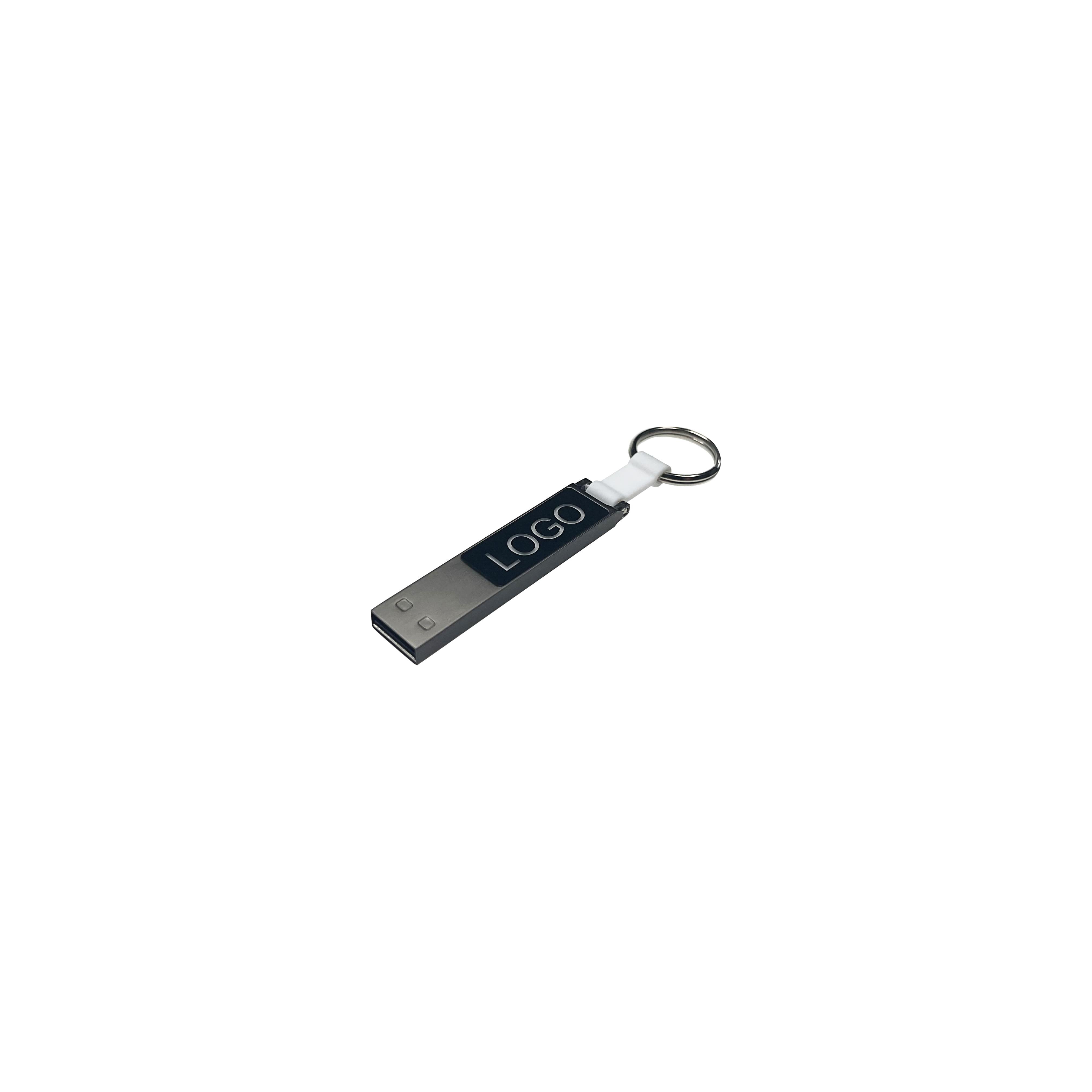 USB-Stick LED 12 USB 2.0 COB  64 GB Schwarz/Weiß