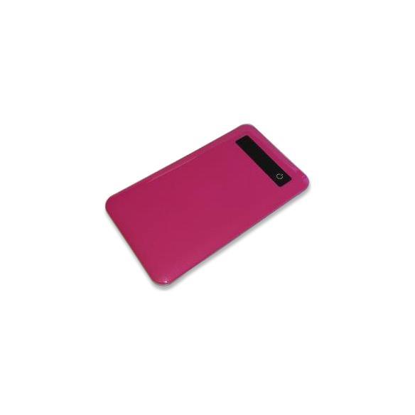 Powerbank PB-25 4000 mAh Silber/Rosa