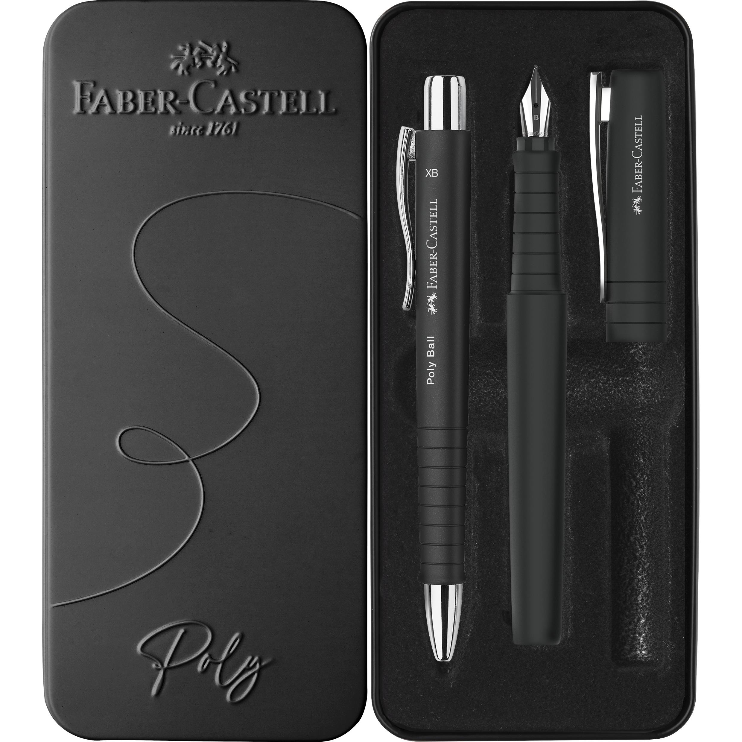 Poly Pen Set Schwarz Faber-Castell