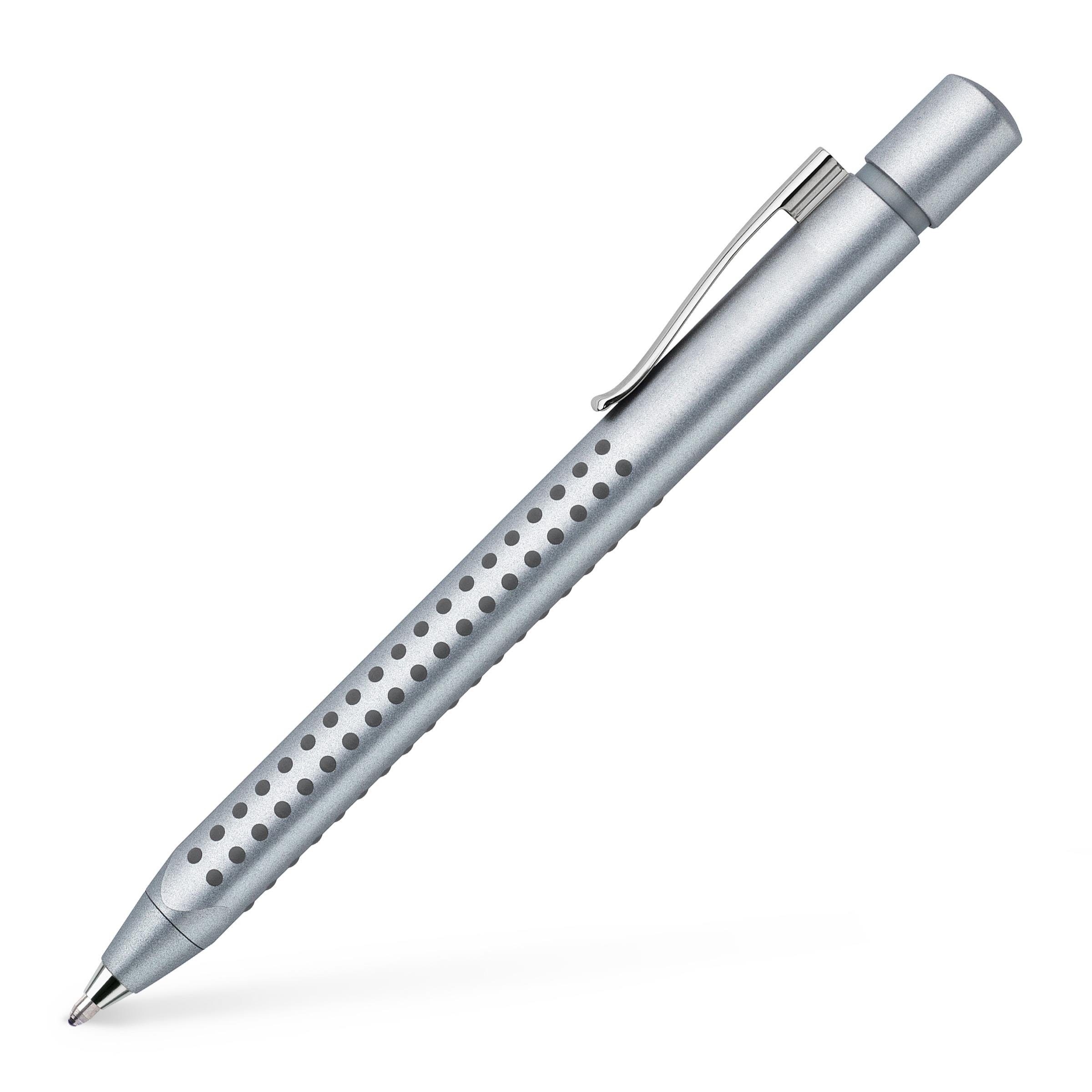 Grip 2011 Kugelschreiber Lackiert Silber Faber-Castell