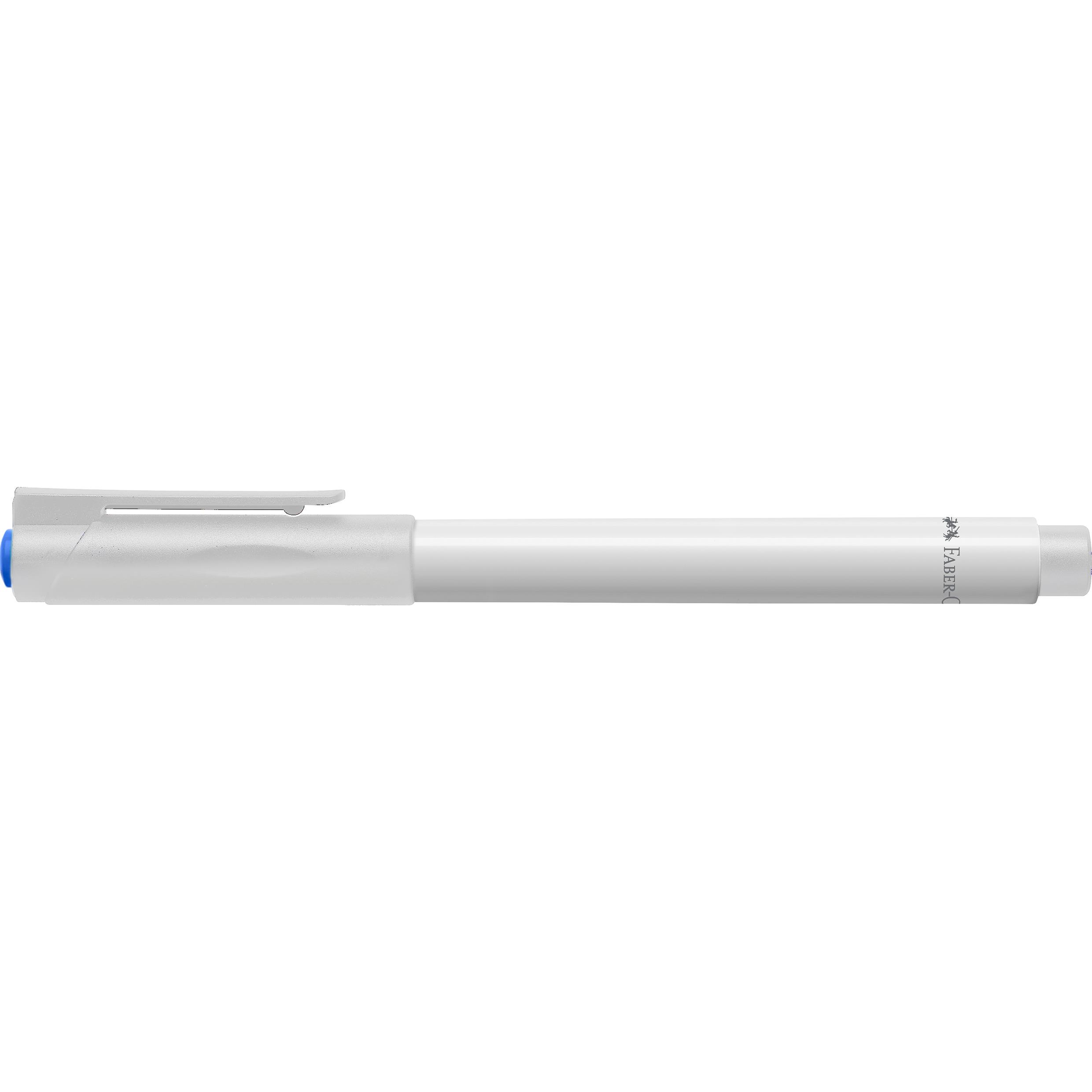Finepen Weiß / Blau Faber-Castell