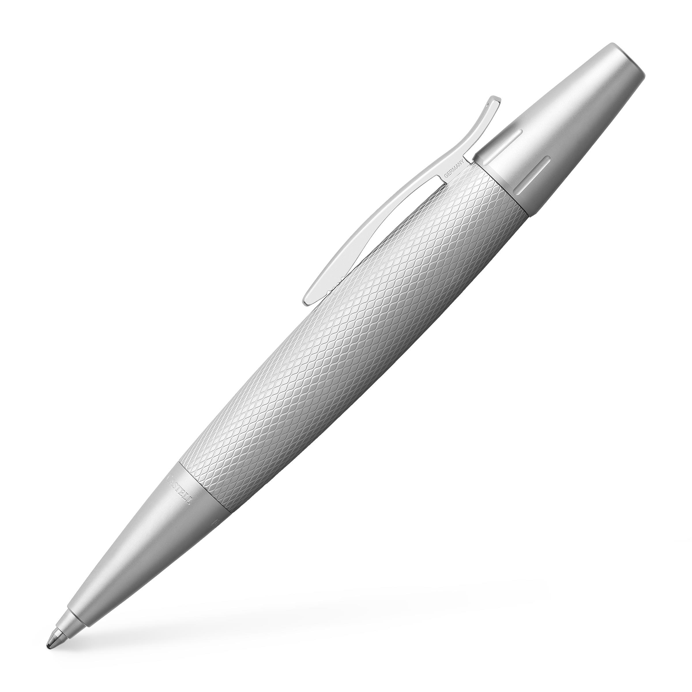 E-Motion Pure Silver Kugelschreiber Faber-Castell