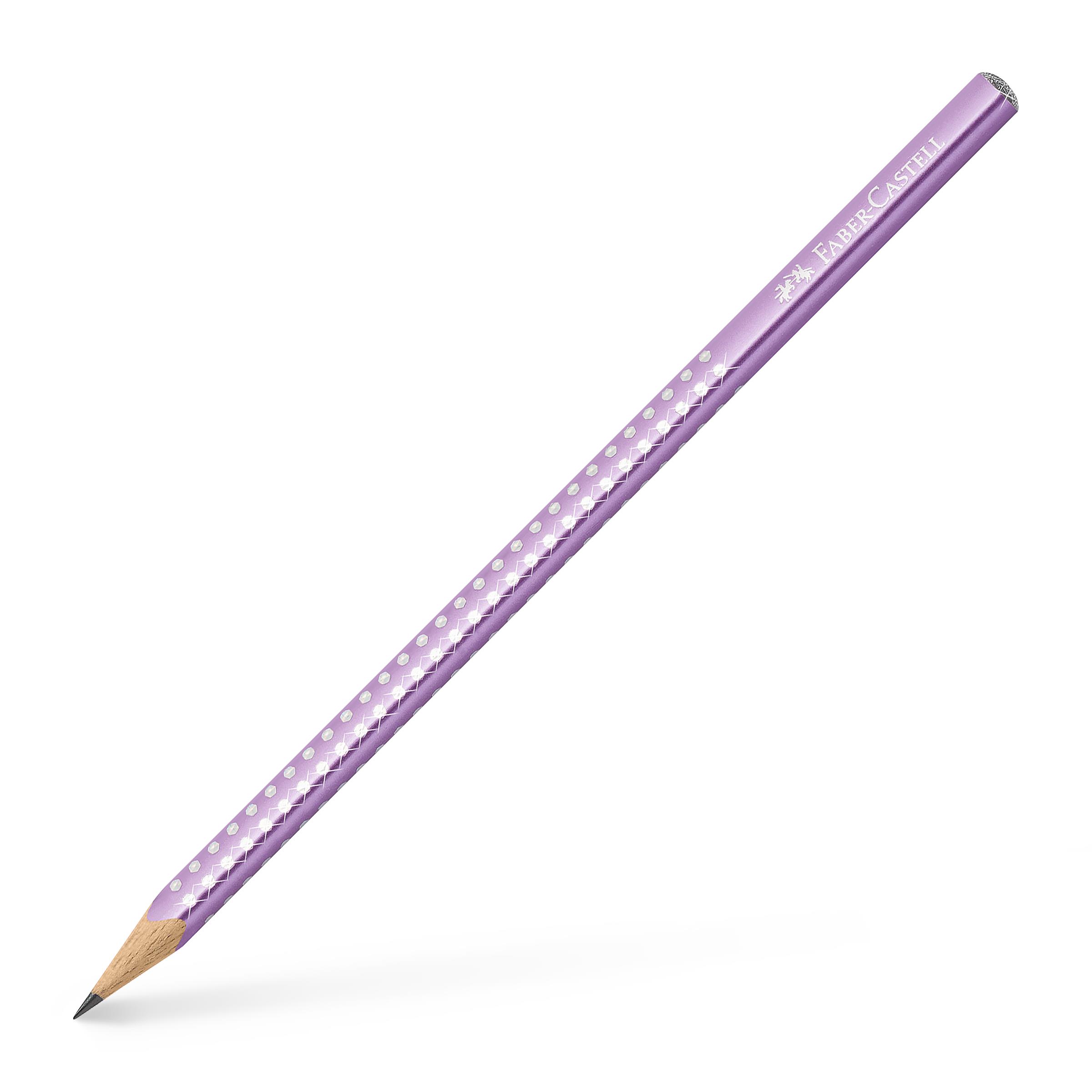 Bleistift Sparkle violet metallic Faber-Castell