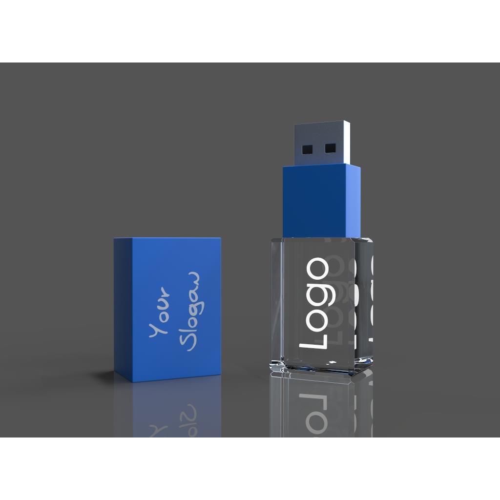 USB CRYSTAL 3D colour (4GB)