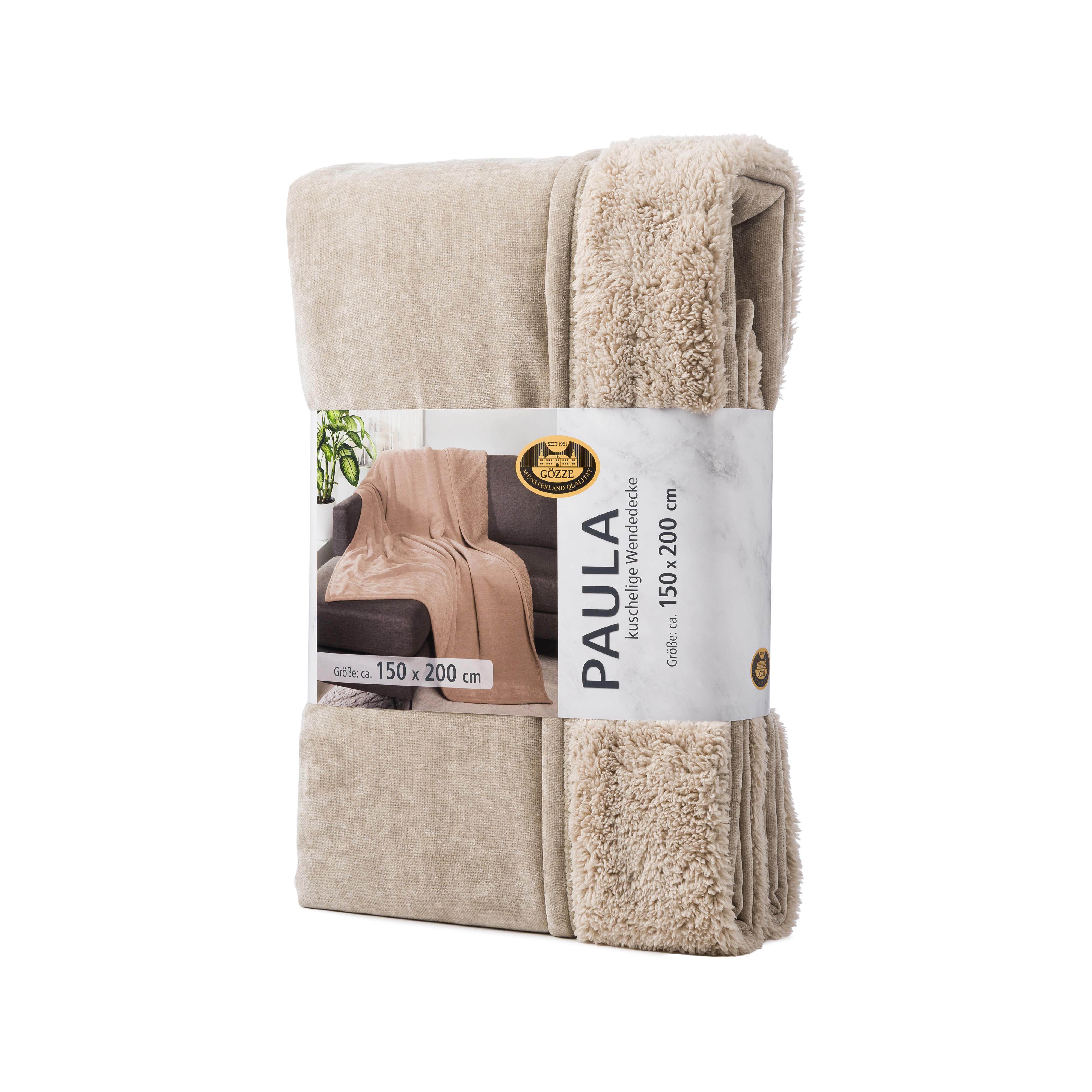 PAULA, Chenille Wohndecke