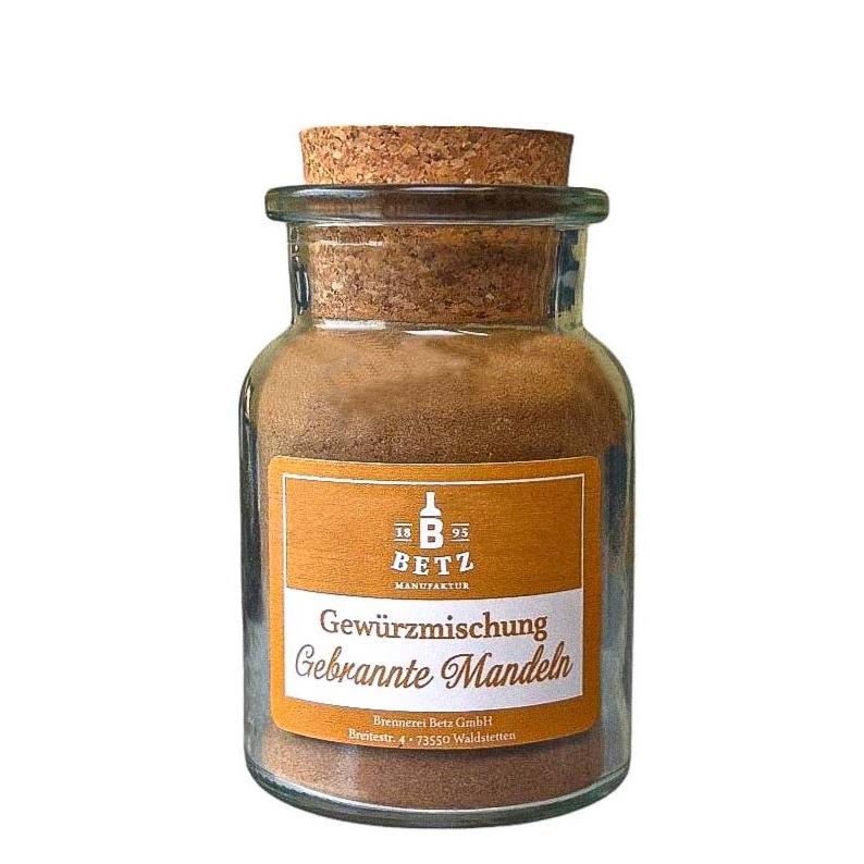 Gebrannte Mandel Gewürz im Korkenglas, 70 g