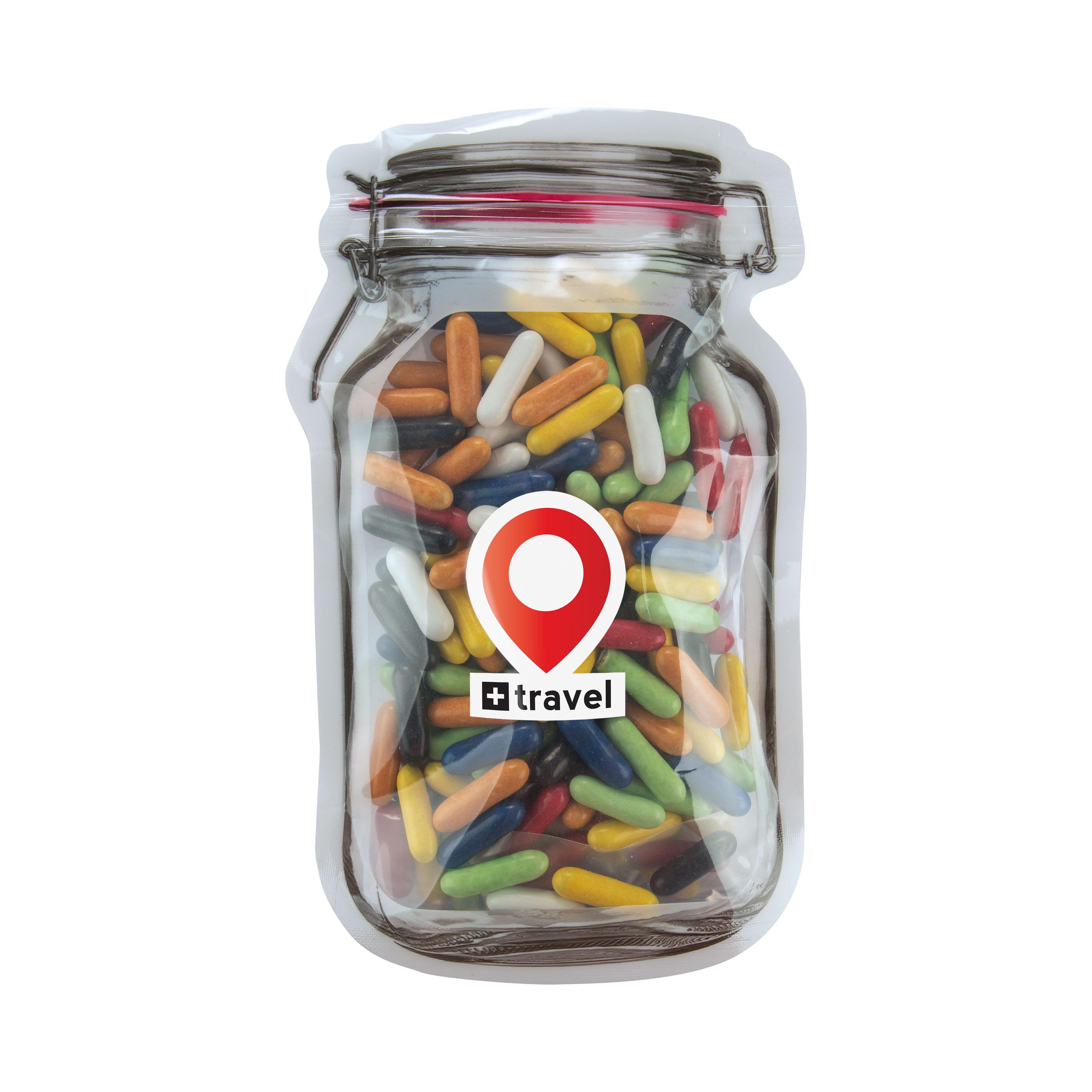 Briefkasten-´Weckglas´ midi mit Süßigkeiten